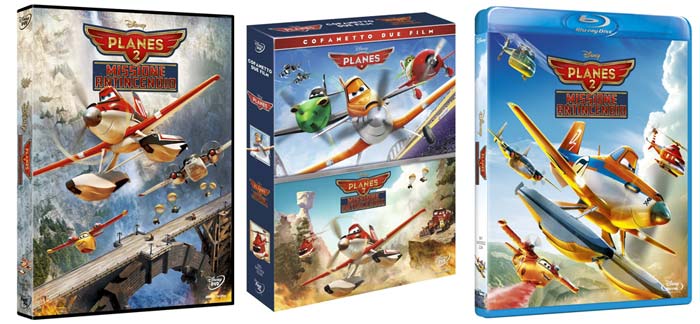 Planes 2: Missione Antincendio in DVD e Blu-ray