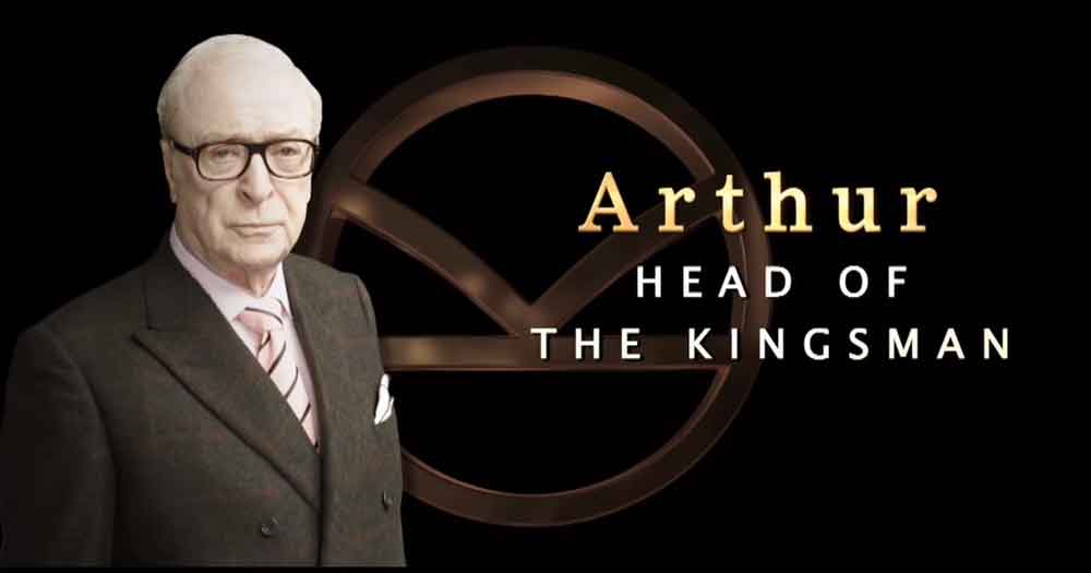 Kingsman - Secret service - Michael Caine presenta Arthur