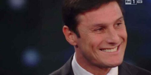 Sanremo 2015: Javier Zanetti - 2a serata