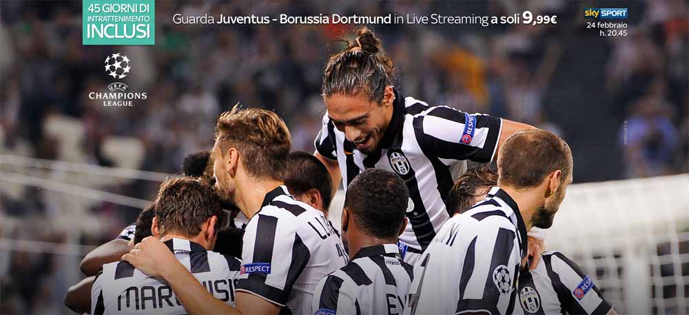 Sky Online: Champions League 24-25 febbraio 2015