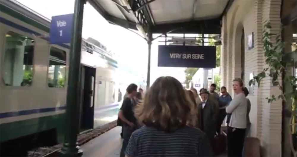 Latin Lover - Backstage: Incontro in stazione