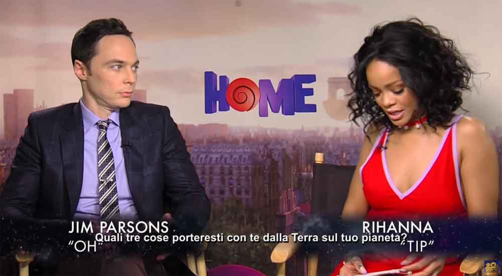 Home - A casa - Rihanna e Jim Parsons: 3 oggetti indispensabili