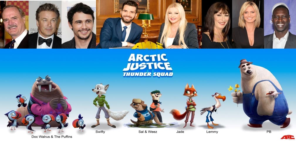 Cast annunciato per Arctic Justice: Thunder Squad