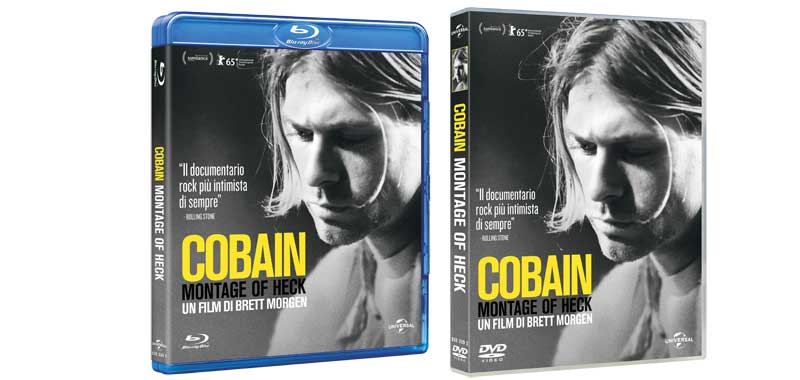 Kurt Cobain: Montage of Heck in DVD e Blu-ray