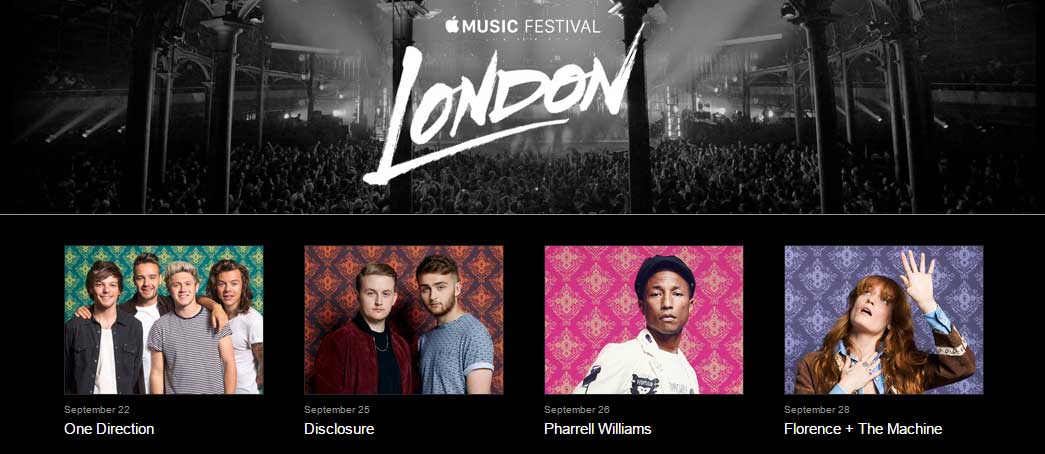 Apple Music Festival 2015