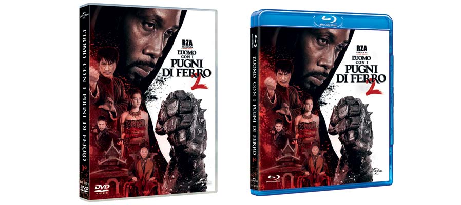 L'uomo con i pugni di Ferro 2 in DVD e Blu-ray