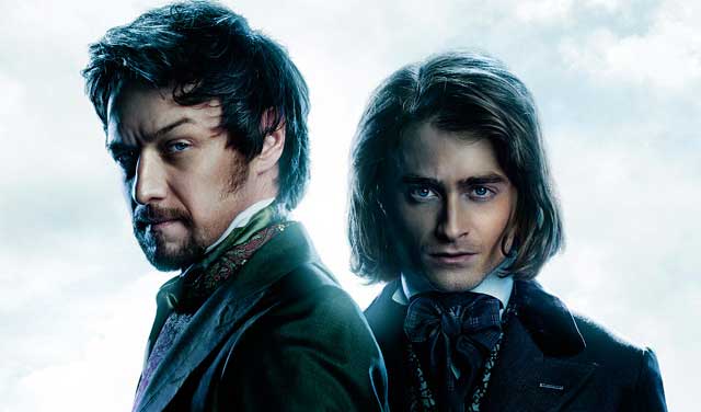 Victor Frankenstein con James McAvoy, Daniel Radcliffe