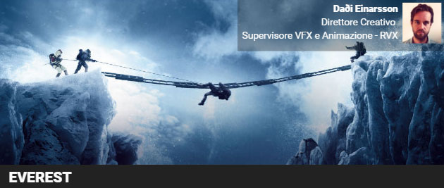 A View 2015 Dadi Einarsson, Supervisore VFX del film Everest