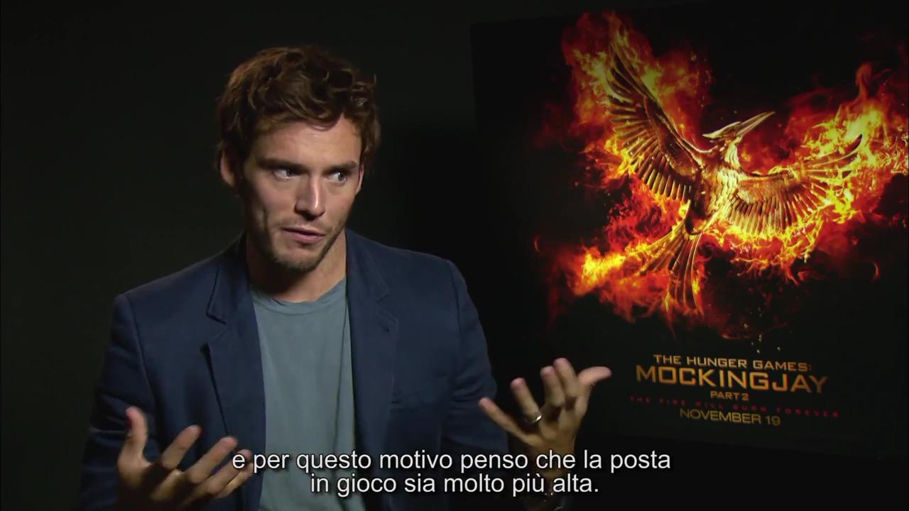 Intervista a Sam Claflin - Hunger Games: Il Canto della Rivolta - Parte 2