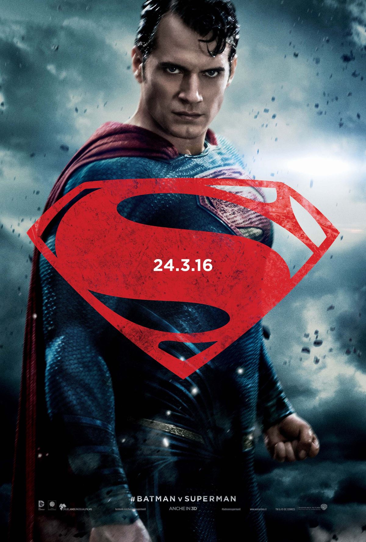 Poster di Henry Cavill come Superman