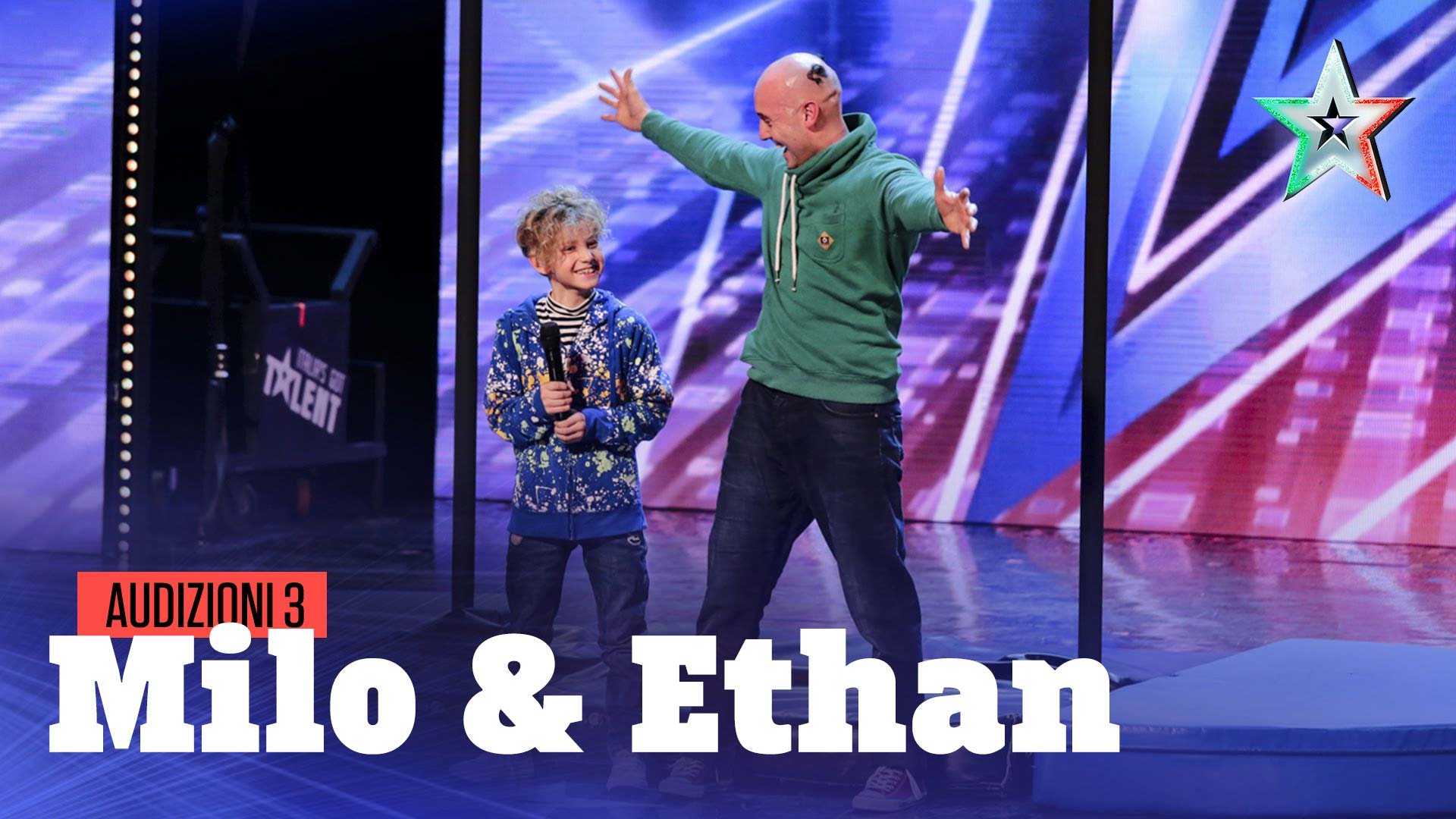 Italia's Got Talent 2016 - Milo ed Ethan, acrobazie in famiglia