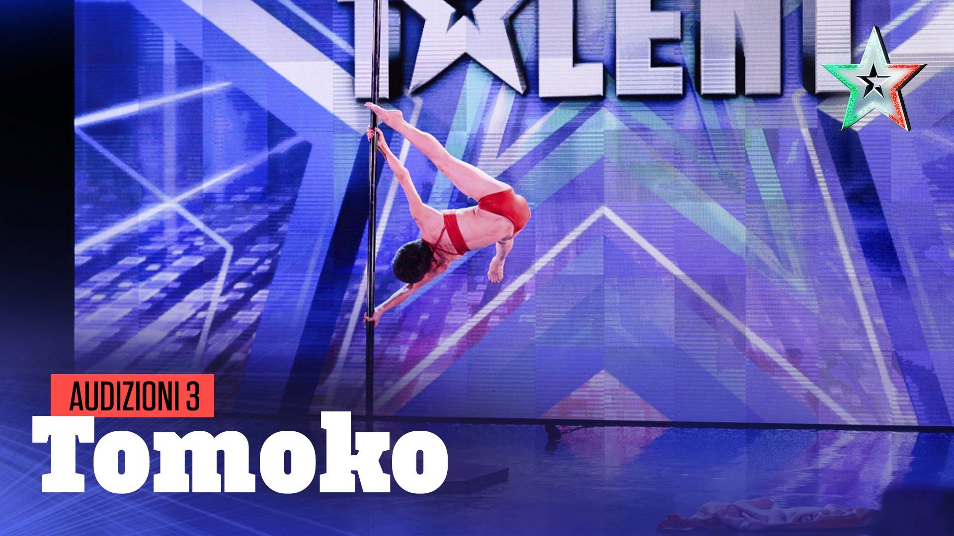 Italia's Got Talent 2016 - Tomoko, pole dance a 70 anni