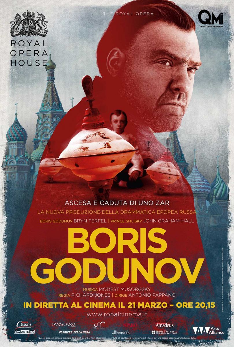 Boris Godunov di Richard Jones al cinema dalla Royal Opera House