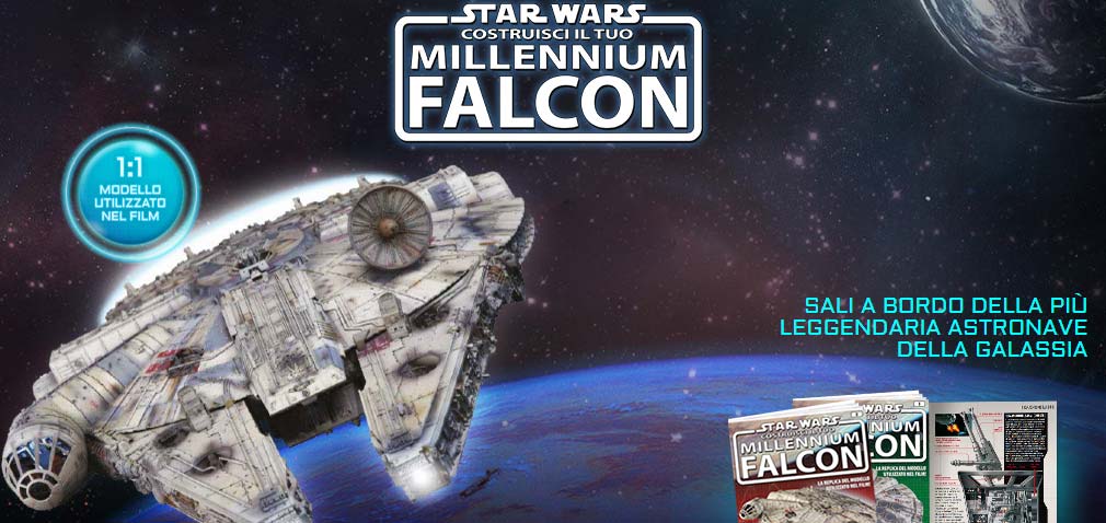 Star Wars, Costruisci il tuo Millennium Falcon