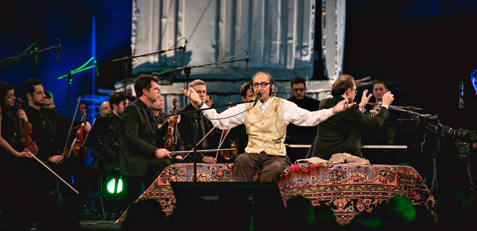 Franco Battiato live al Pirelli HangarBicocca su Sky Arte