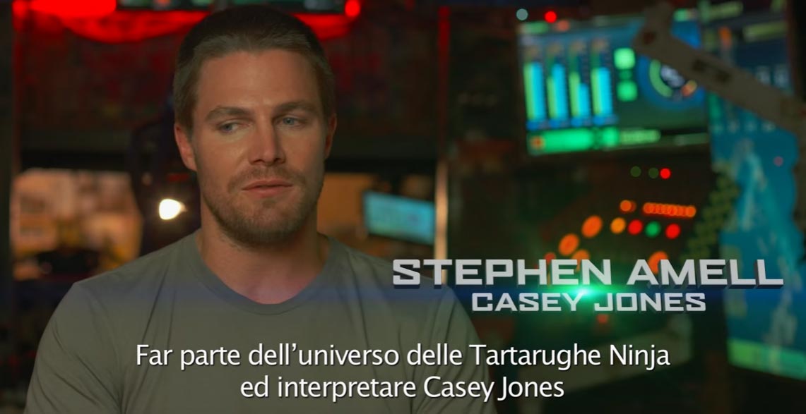 Stephen Amell parla di Tartarughe Ninja - Fuori dall'Ombra