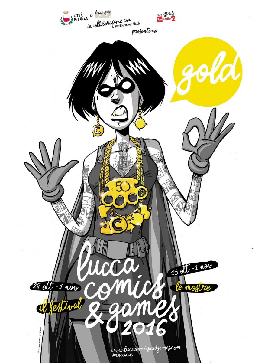 Lucca Comics and Games 2016, una edizione 'Gold'