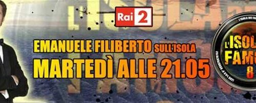 Isola dei Famosi 8: Emanuele Filiberto di Savoia nuovo concorrente naufrago