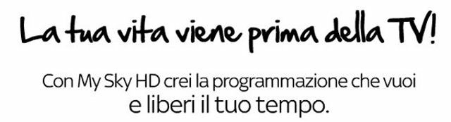 La tua vita viene prima della TV