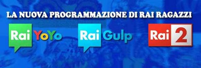 Rai YoYo, Gulp e Rai Due