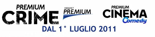 Premium Crime e Cinema Comedy Mediaset Premium