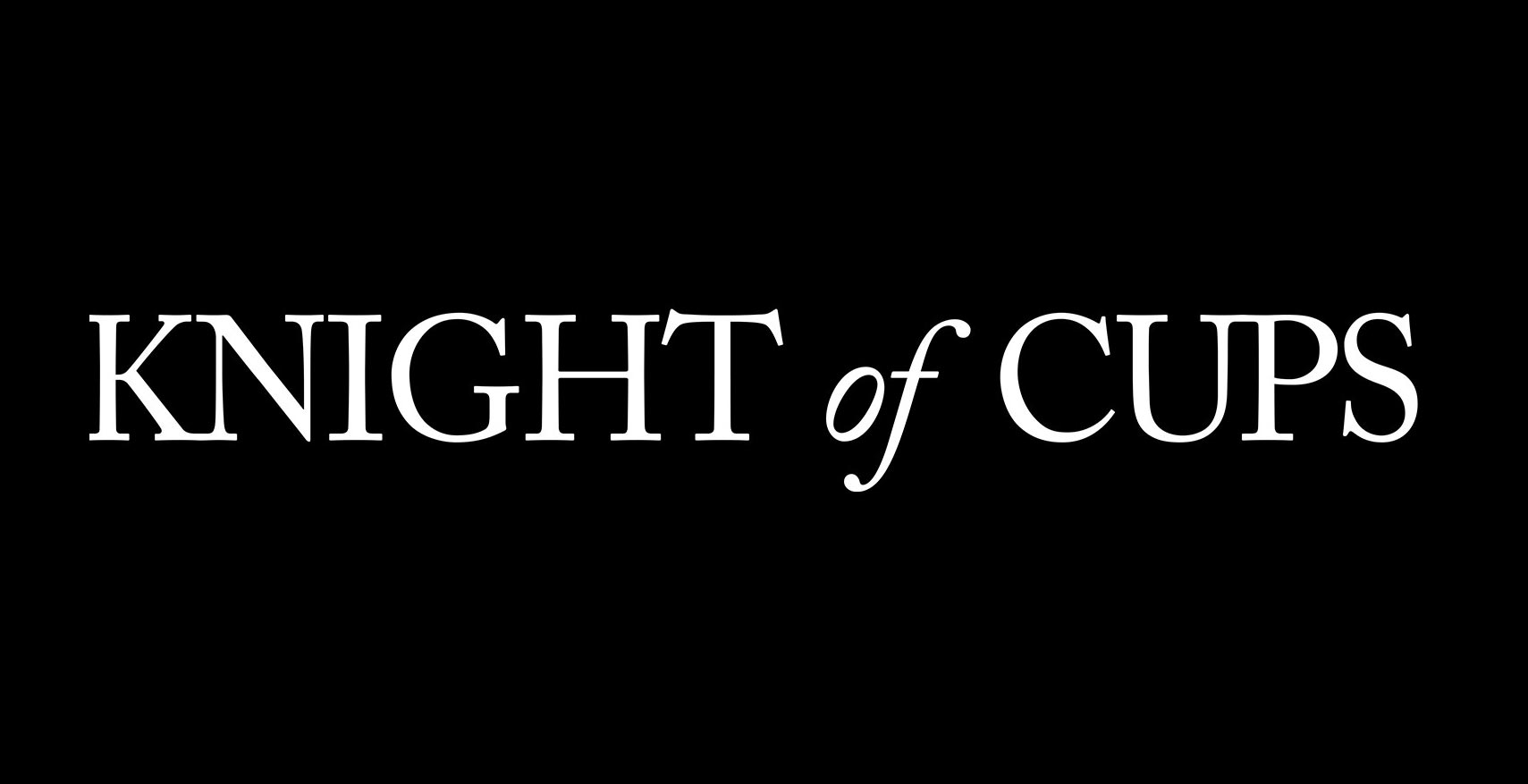 Trailer Knight of Cups