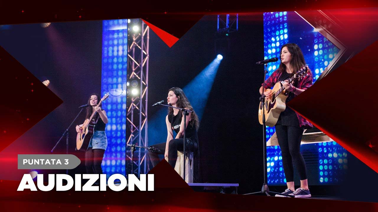 X Factor 2016 - Audizioni - Coraline, la band preferita di Manuel Agnelli