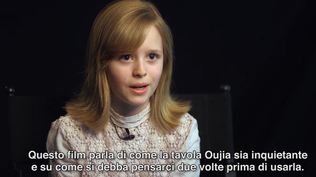 Ouija - L'Origine del Male: Intervista alla protagonista Lulu Wilson