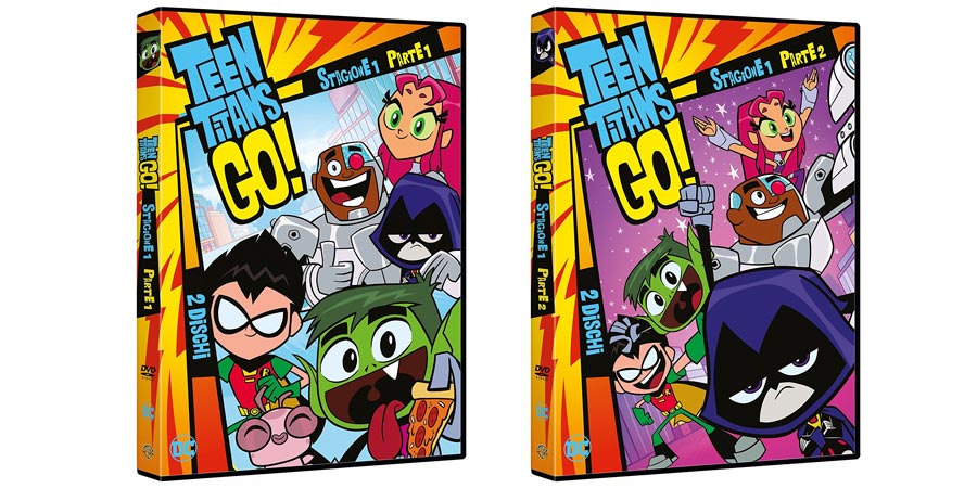 Teen Titans Go, in DVD la prima stagione