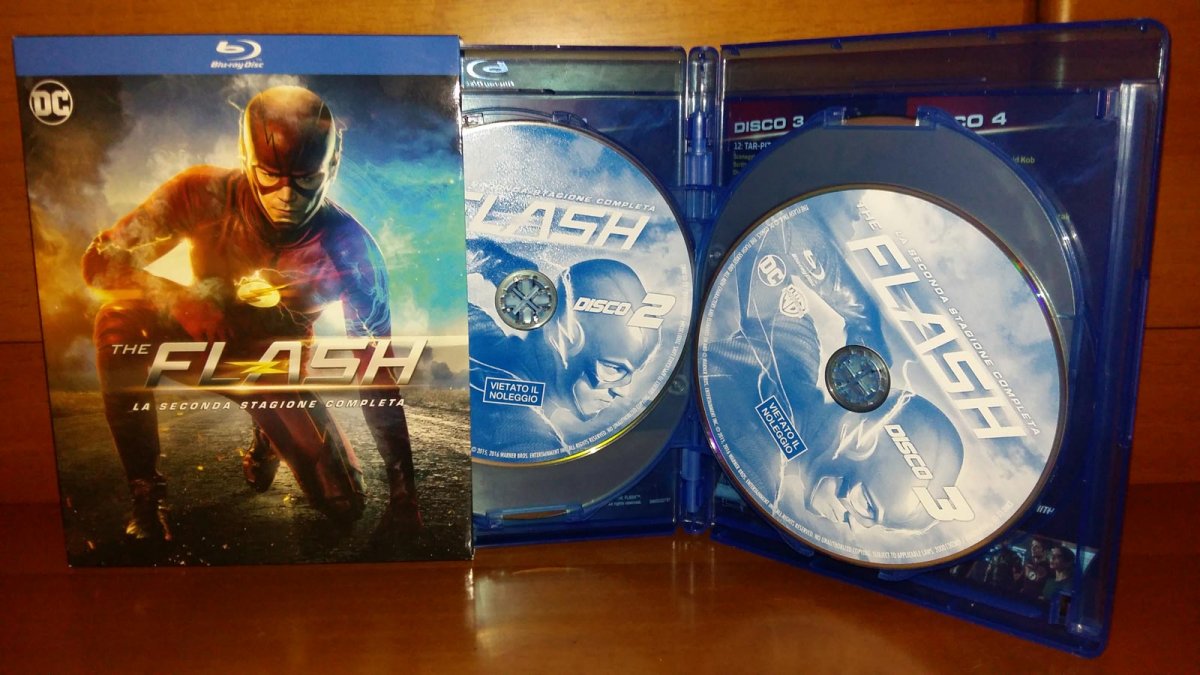 The Flash stagione 2 in Blu-ray