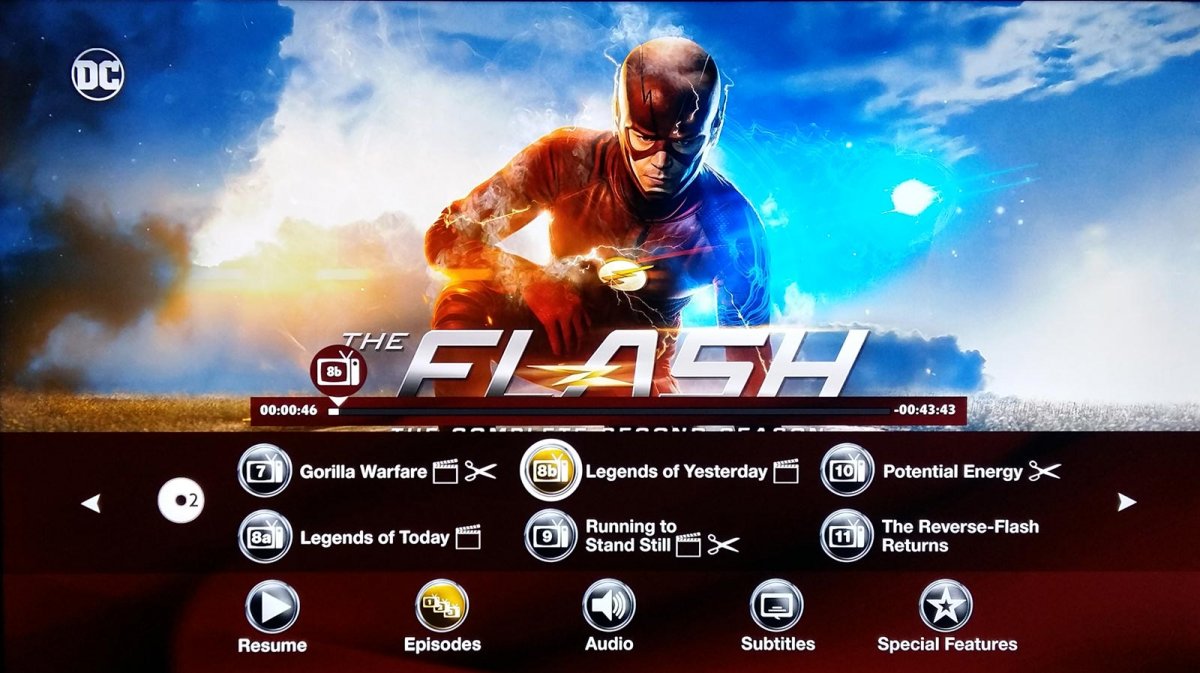 The Flash stagione 2 in Blu-ray