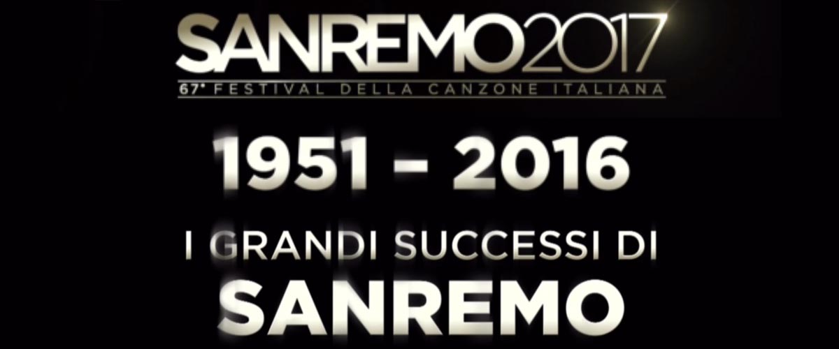 Sanremo 2017 apre con 66 anni di canzoni di successi