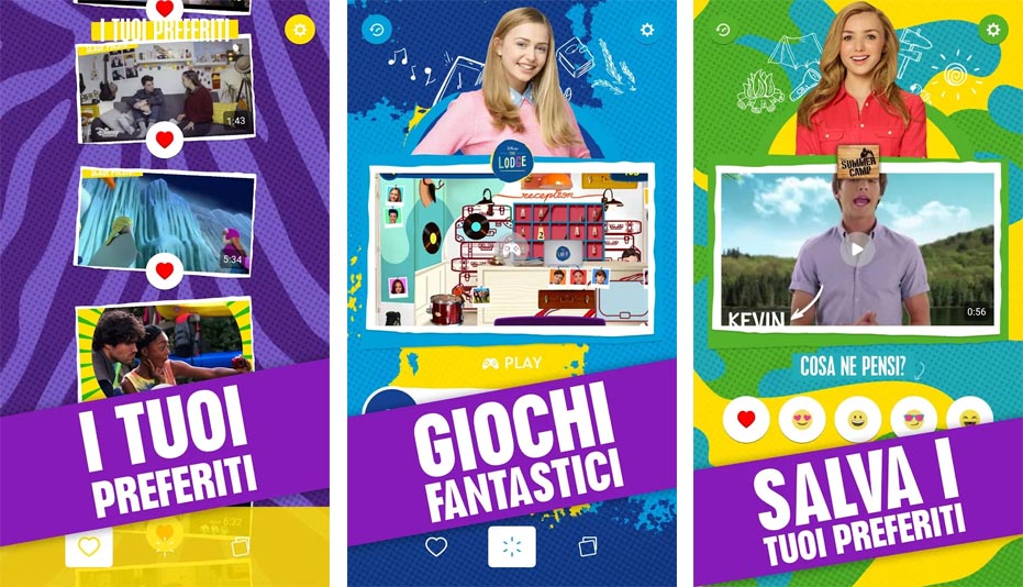 Disney Channel, App ufficiale per Android