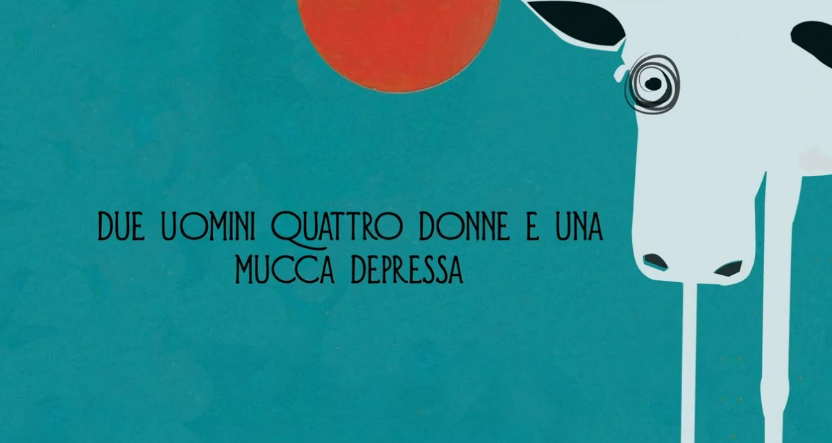 Trailer Due uomini, quattro donne e una mucca depressa