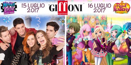 Rainbow a Giffoni 2017 con Maggie e Bianca, Regal Academy