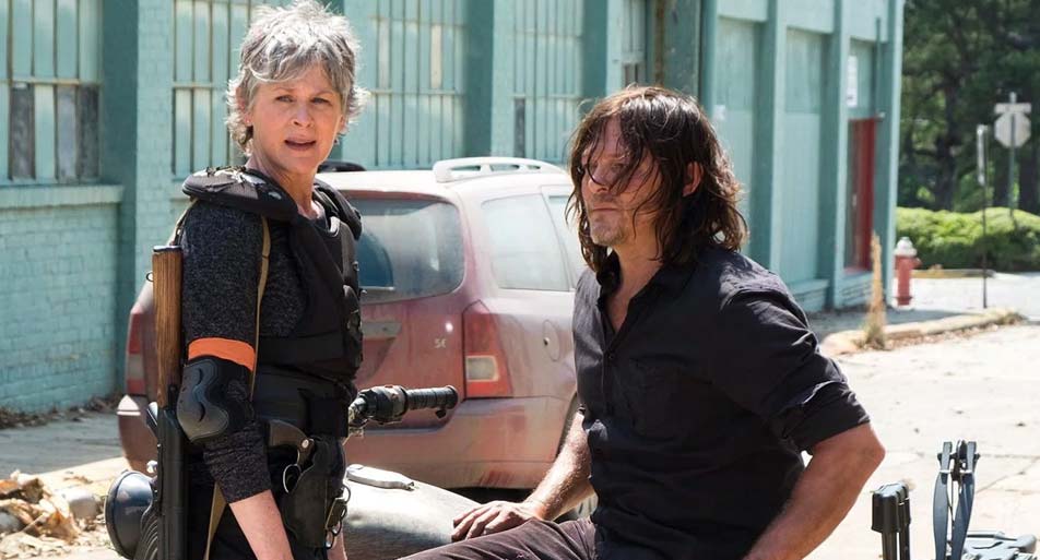 The Walking Dead: prima foto dalla stagione 8 con Daryl e Carol