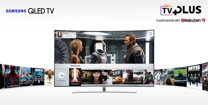 Samsung TV Plus in Italia Rakuten