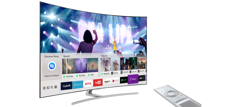 Shazam su Smart TV Samsung