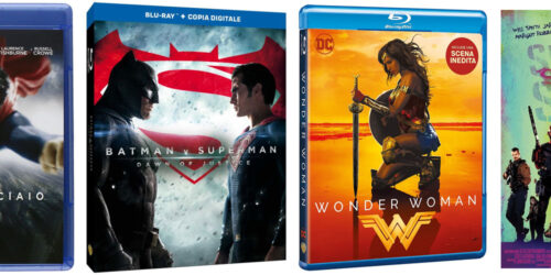Boxset DC 4 Movies: i film Wonder Woman, Suicide Squad, L’Uomo d’Acciaio, Batman v Superman – Dawn of Justice in unico cofanetto Blu-ray