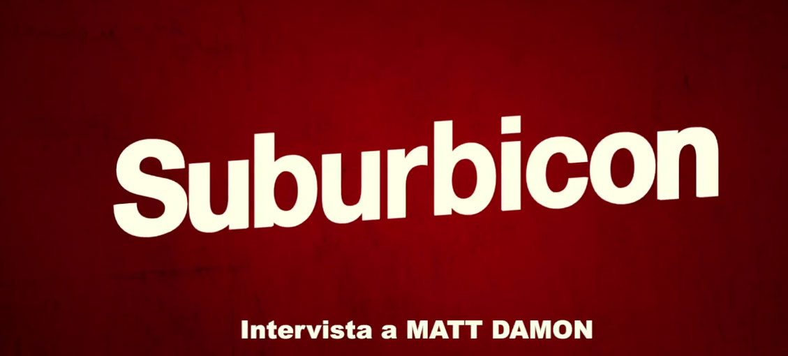 Suburbicon - Intervista a Matt Damon