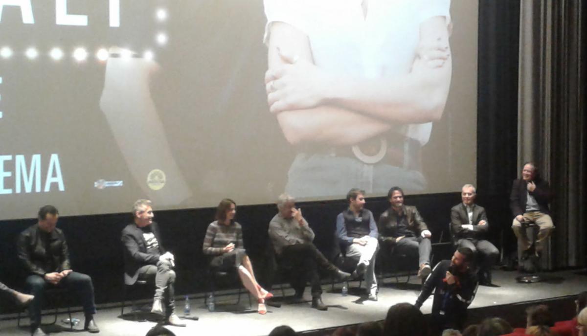 Ligabue a Roma presenta il suo film Made In Italy