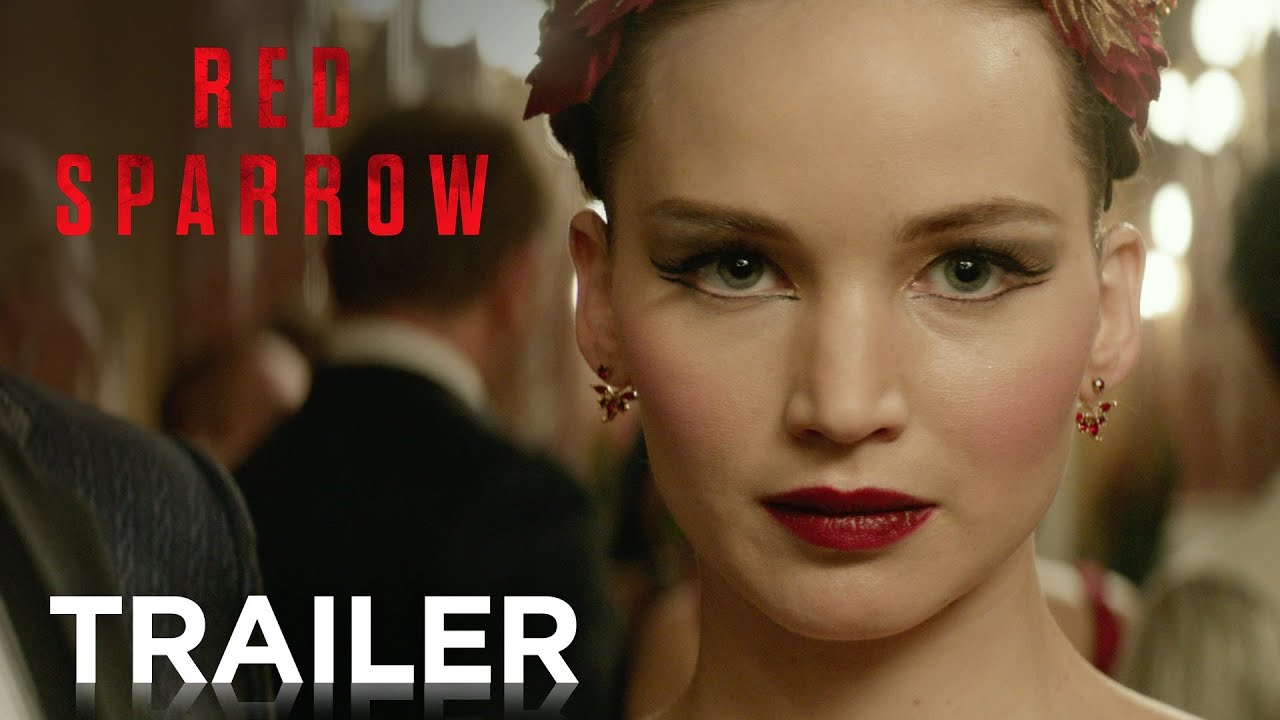 Red Sparrow con Jennifer Lawrence