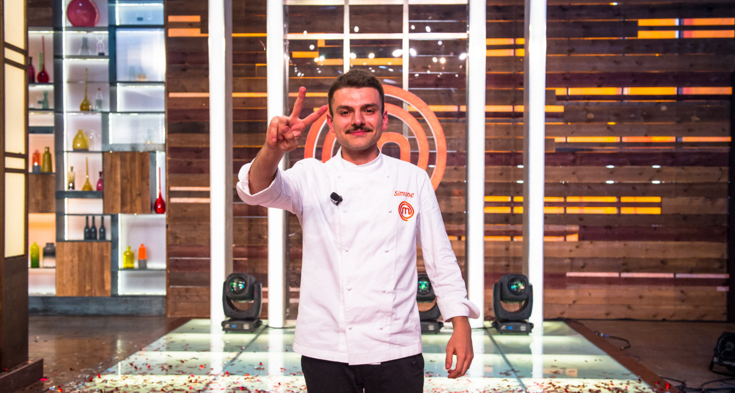 MasterChef Italia 7, Simone il vincitore [credit: SKy]