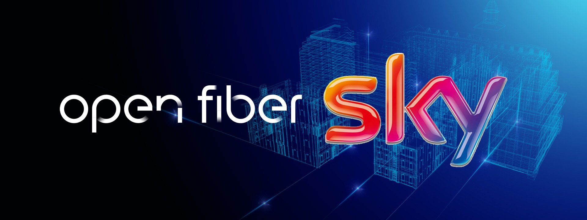 Sky Italia e Open Fiber