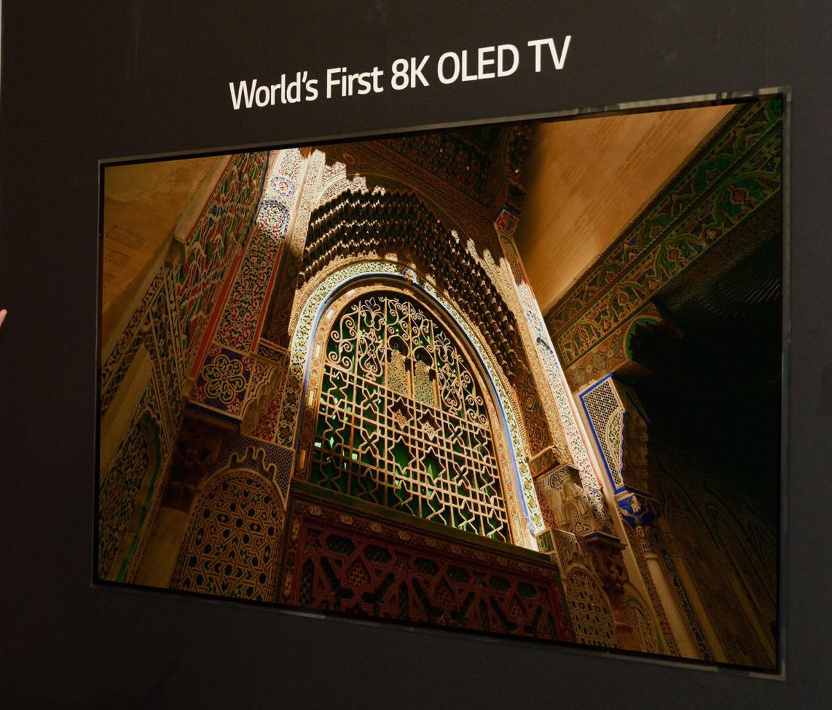 LG presenta il primo OLED TV 8k a IFA 2018