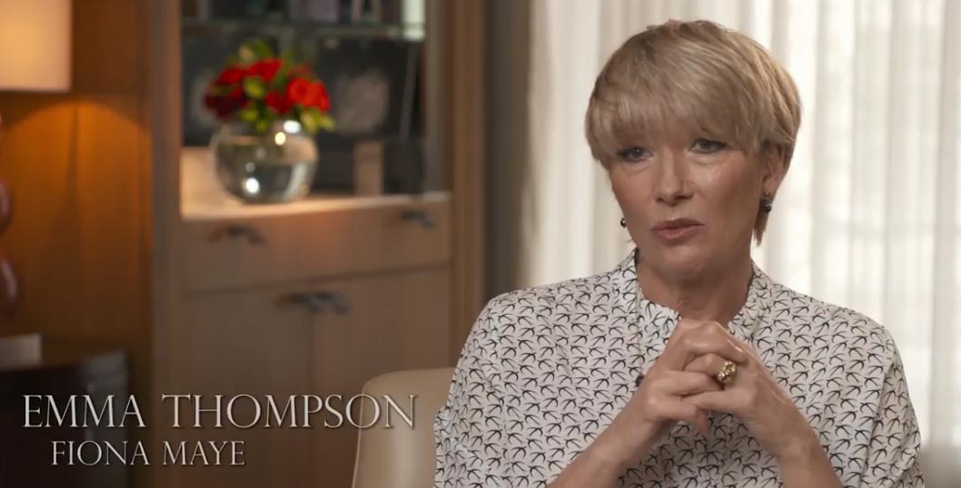 Il Verdetto, video intervista a Emma Thompson