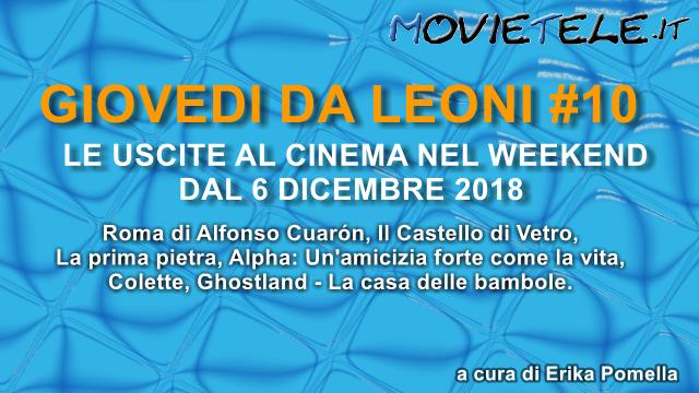 Giovedì da leoni n10, film al cinema dal 6 Dicembre 2018: parliamone