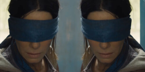 Bird Box Challenge: Netflix invita le persone a non parteciparvi, è pericolosa