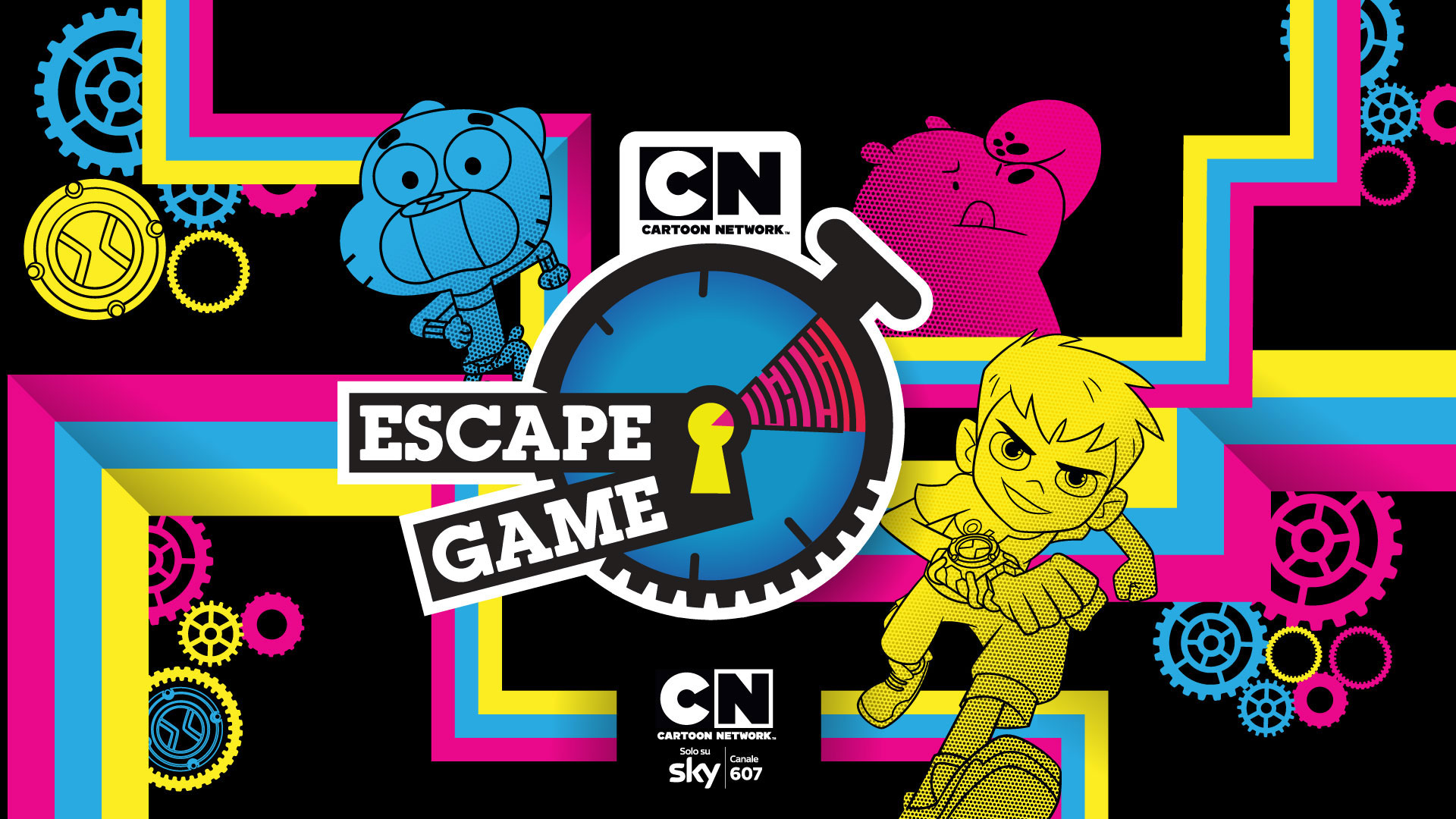 Cartoon Network Escape Game, la prima Espace Room itinerante per bambini