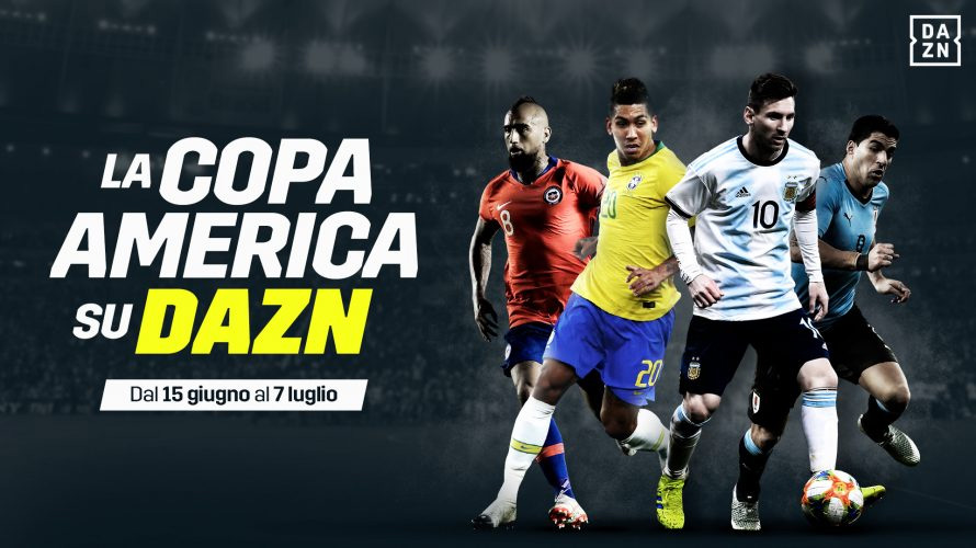 Copa America 2019 su DAZN